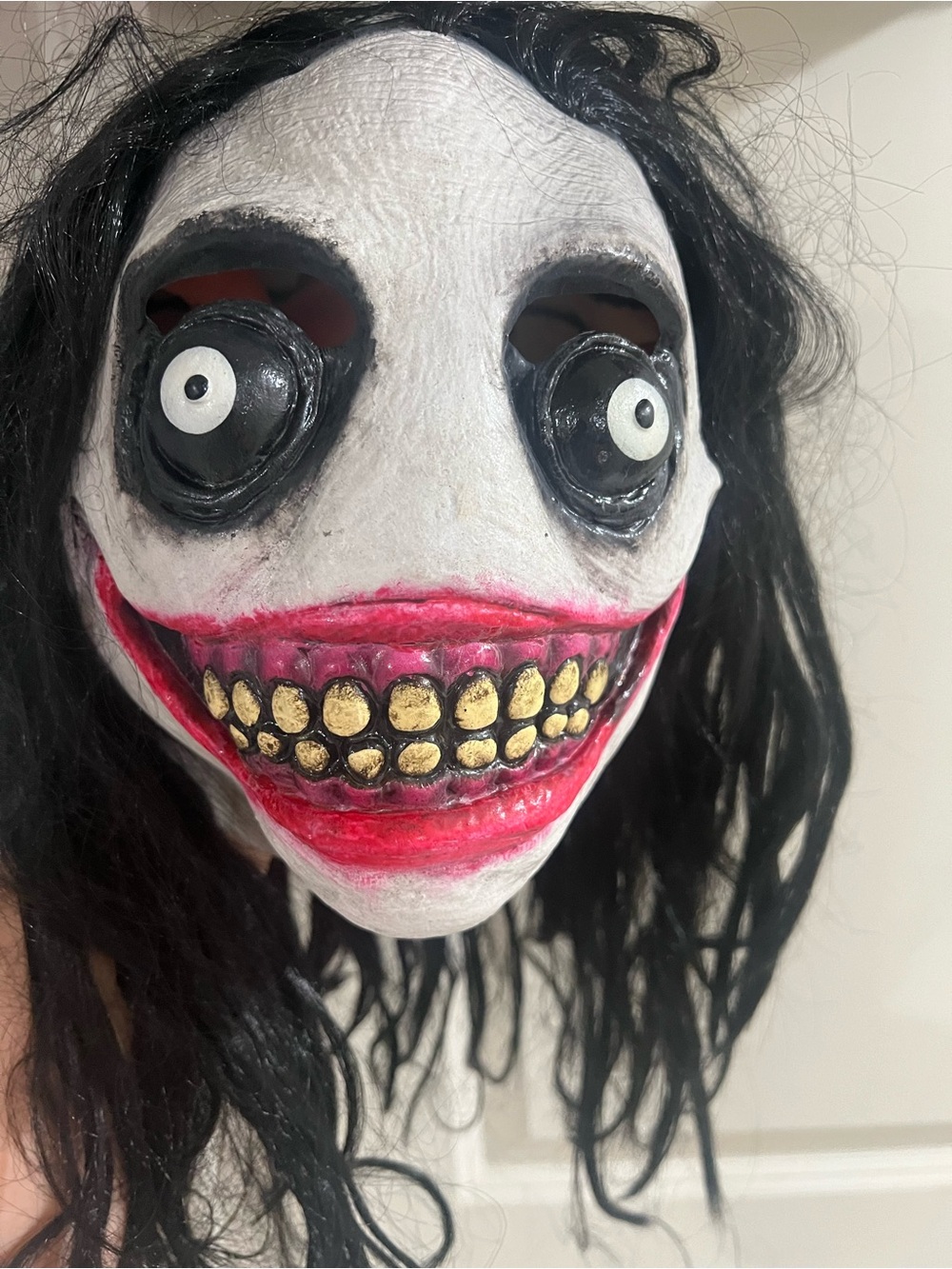Ghoulish Productions Jeff The Killer Latex Face Mask Horror Halloween Cosplay